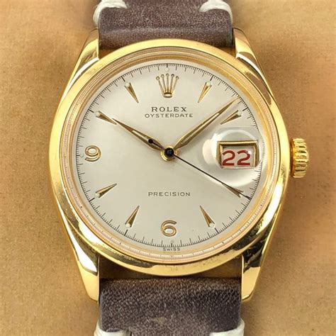 rolex precision swiss vintage 1950|1950 rolex oysterdate.